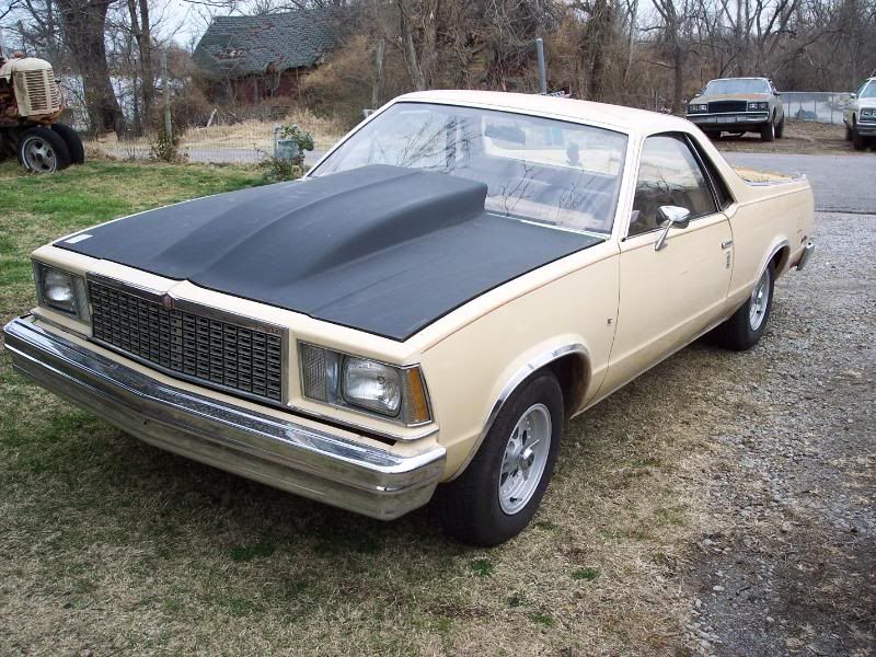 Cowl hood on 78 Elco GBodyForum 19781988 GM A/GBody Community